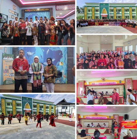 MAN 2 Kutai Kartanegara Menjadi Tempat Kunjungan Kontingen KFBN Tahun 2025