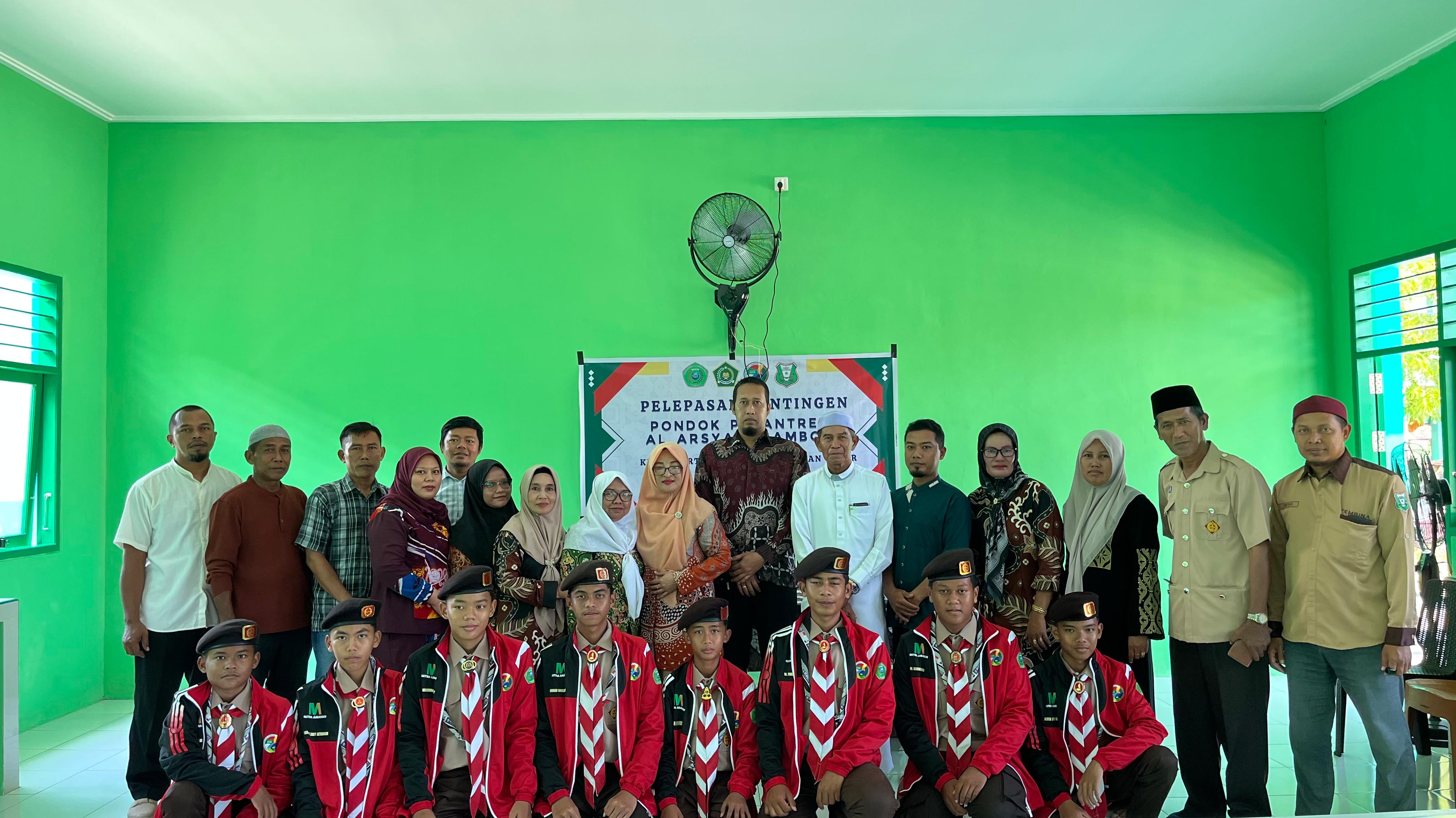Pelepasan Santri Ponpes Al Arsyadi Menuju Jambore Muslim Internasional