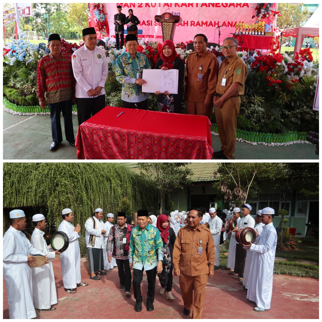 MAN 2 Kukar Peringati Milad ke-32 dan Deklarasikan Sekolah Ramah Anak